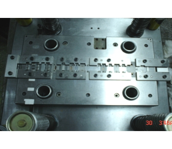 Precision continuous stamping die